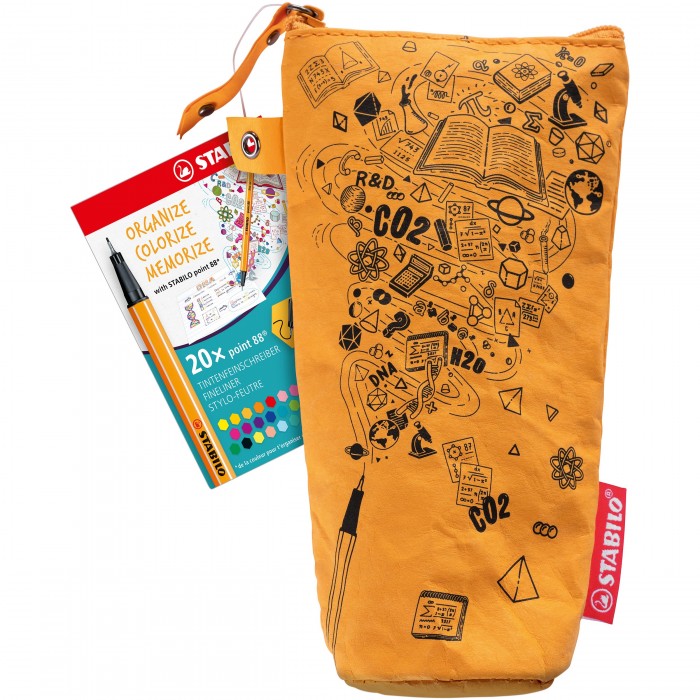 astuccio penne stabilo