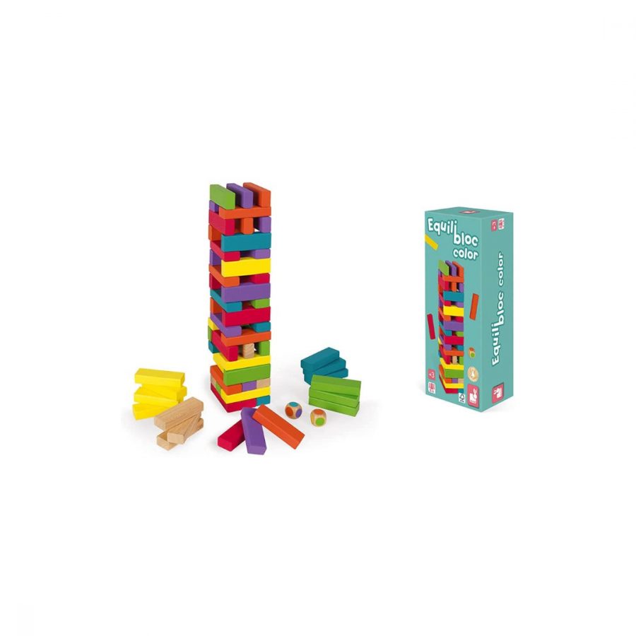 BS Toys Gioco Dei Coniglietti In Legno - Gioco Di Equilibrio Per Bambini Dai 4 Anni - 2 Giocatori - copertina