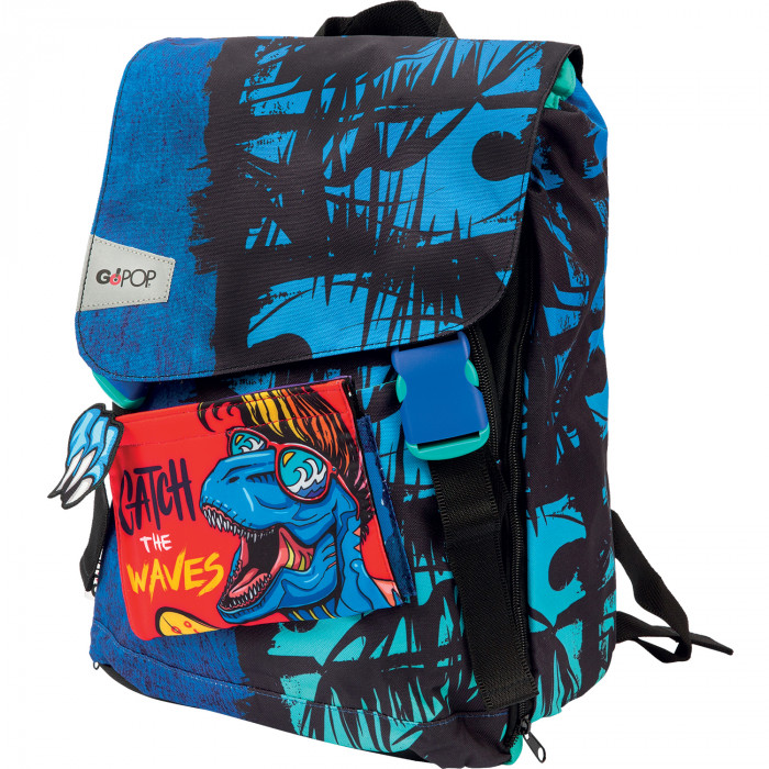 ZAINO GOPOP ESTENSIBILE T-REX Il Portico Cartolibreria