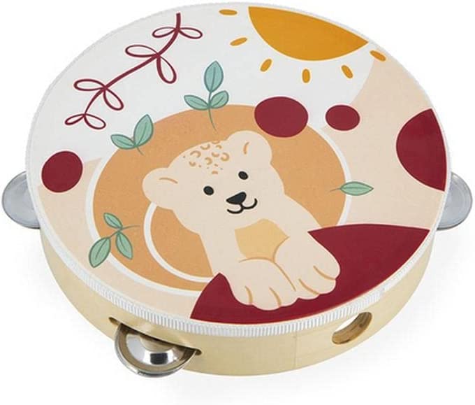 Tamburello Da Piede Meet-shop - Shaker Con Campane, Per Musica Acustica, Blu - Foto 6