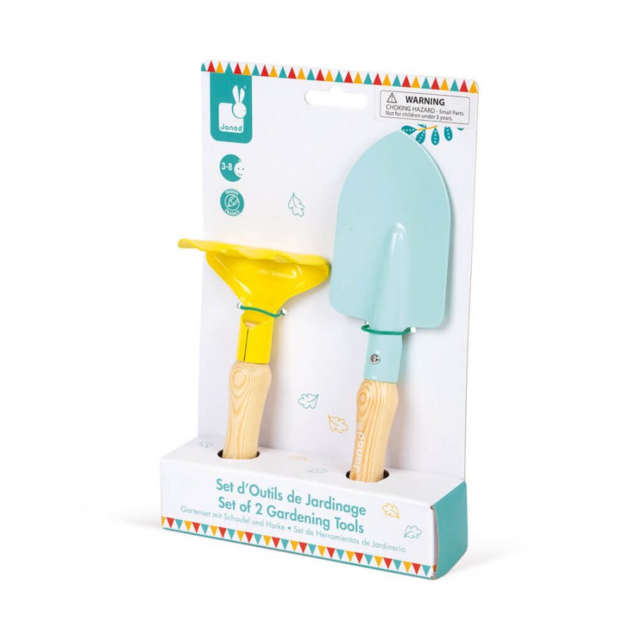 Set Jardinage Enfants 6 Pièces Evelure – Arrosoir, Guanti, Outils & Sac De Transport, Dès 3 Ans