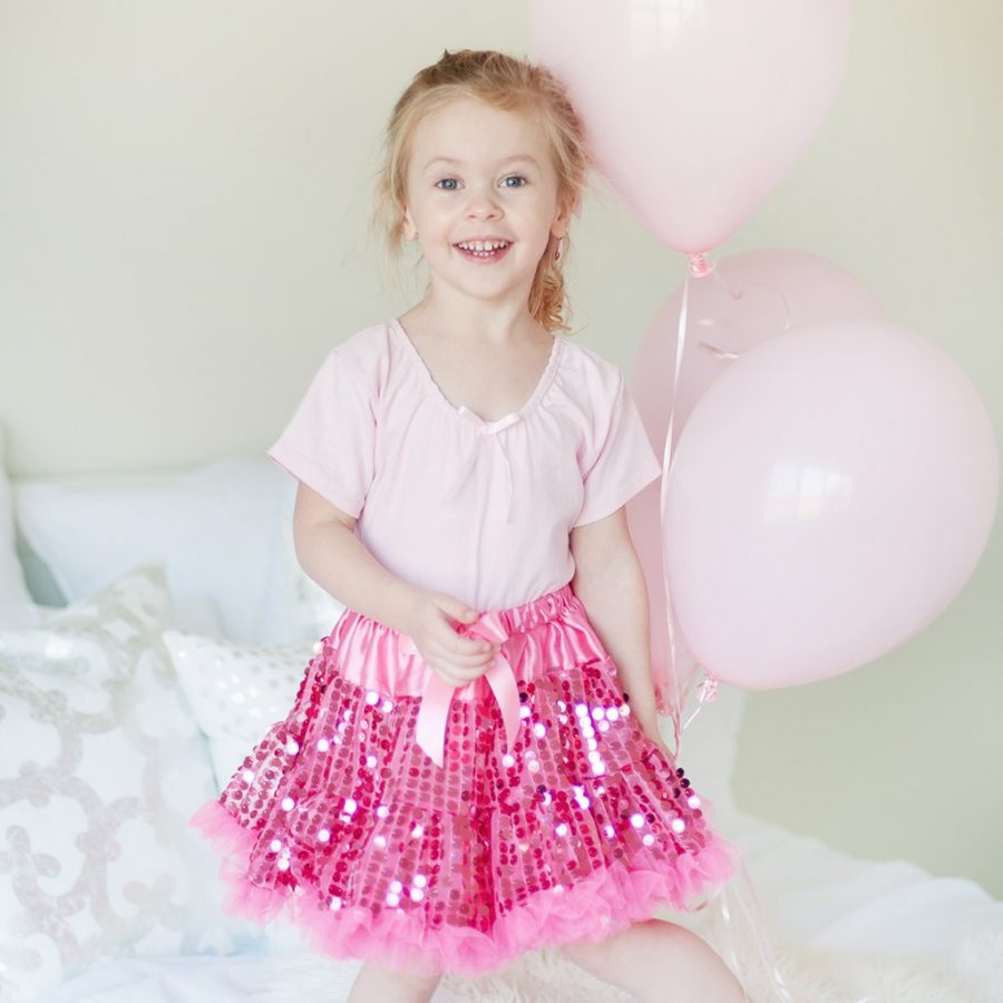 GONNA ROSA ROCK PAILLETTES 5-6 ANNI - Main Image