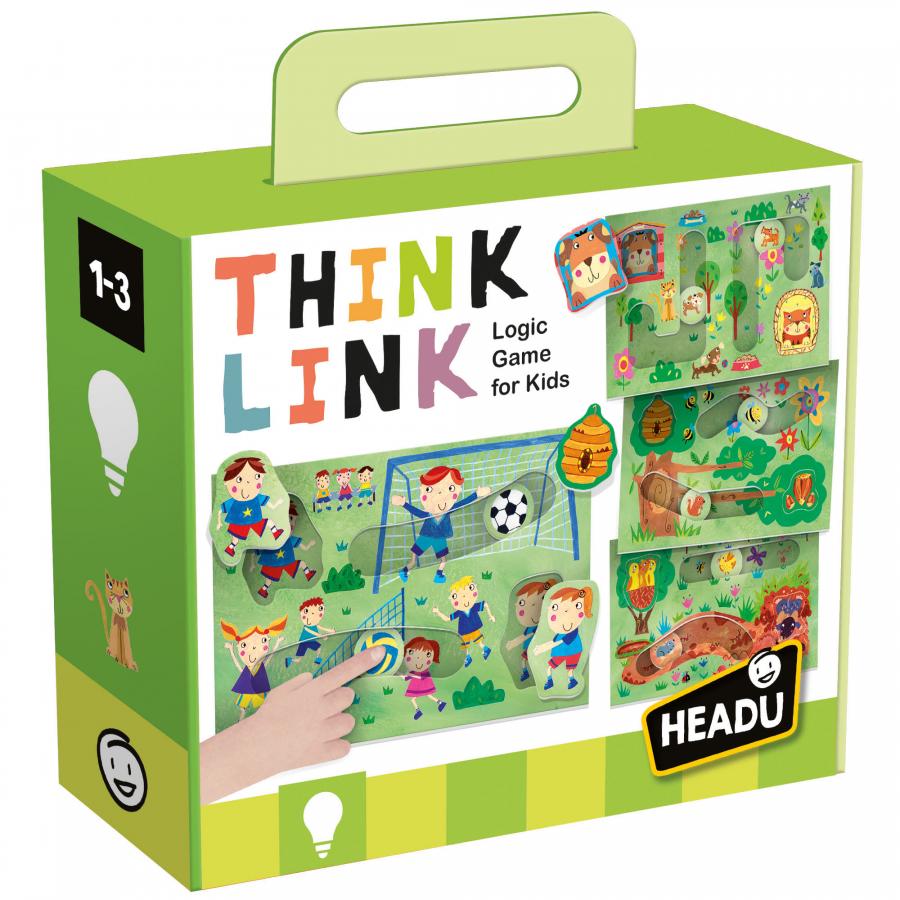 THINK LINK LOGIC GAME FOR KIDS - Il Portico Cartolibreria