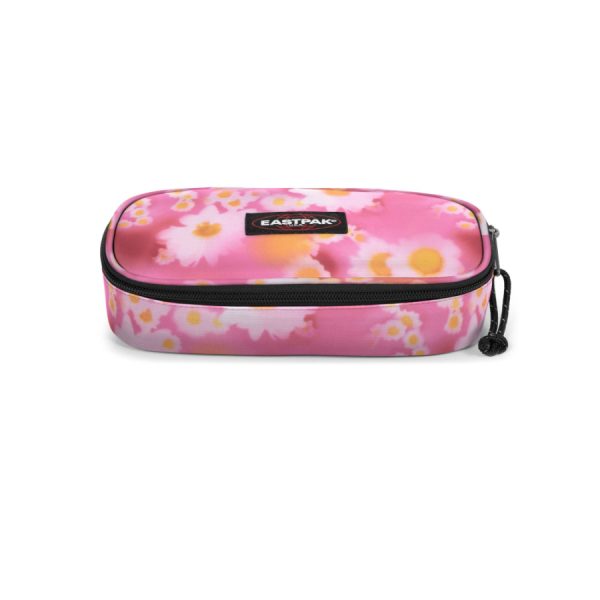 EASTPAK Astuccio Modello Oval: Capiente E Leggero In Nylon, Colore Summer Pink – Perfetto Per Scuola E Ufficio