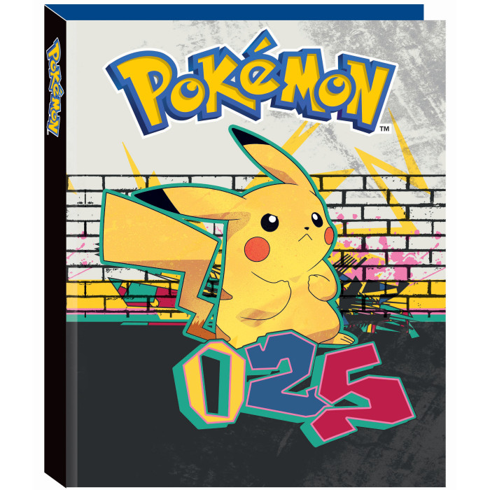Cartella Portadocumenti Pokémon 4 Anelli Con Gengar - Raccoglitore Scolastico Ufficiale, Viola, CyP Brands - 3